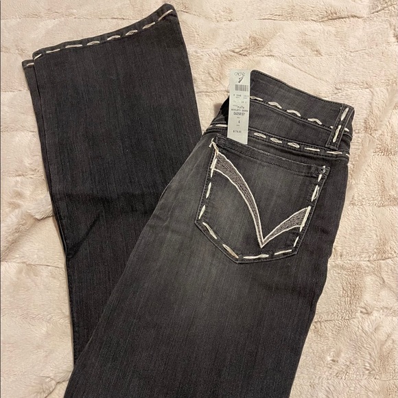 NWT   CACHE Contour Collection grey jeans - Picture 2 of 6